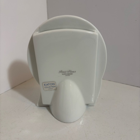 🛍️3/$30‎ Vintage Eaton collection Japan Kato Kogei white ceramic photo frame - Picture 6 of 12